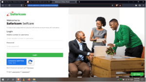 Safaricom self-care portal